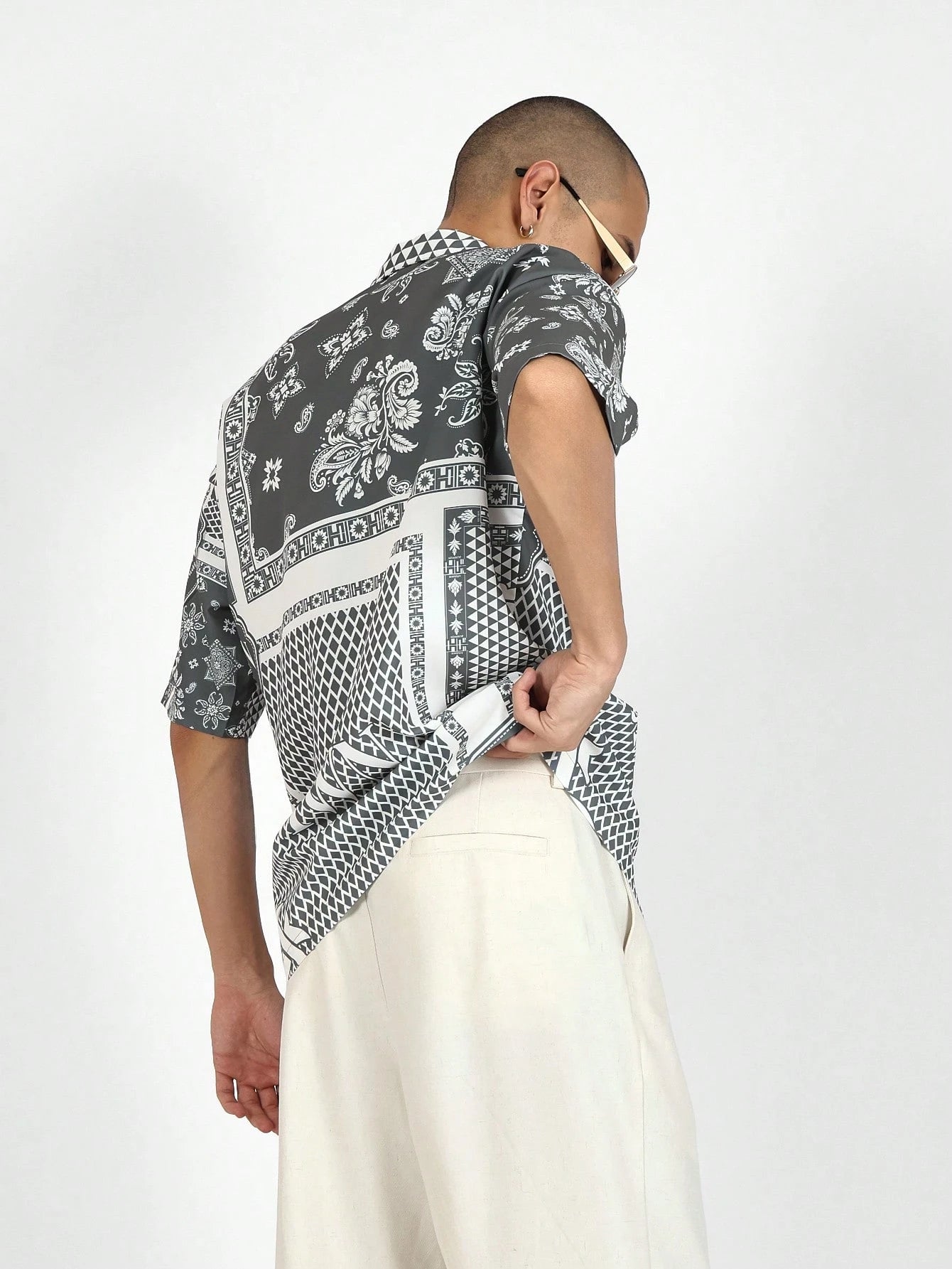 Hawaiian Print Summer Shirt