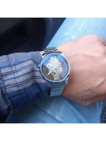Men's Watch Silver Stainless Steel