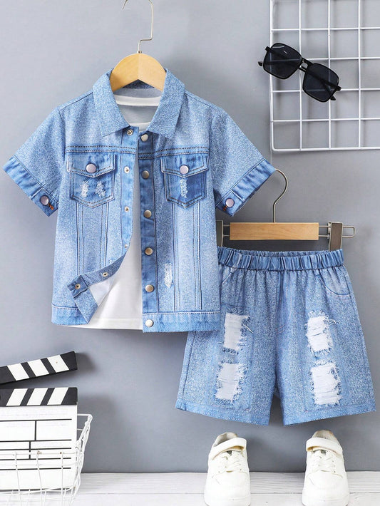 Denim-Like Printed Cool