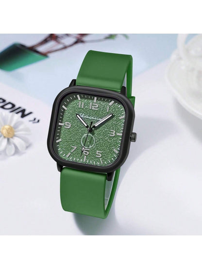 Silicone Strap Luminous Wrist Watch