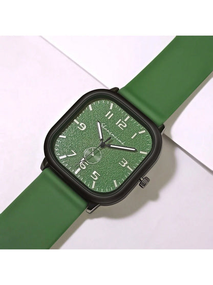 Silicone Strap Luminous Wrist Watch