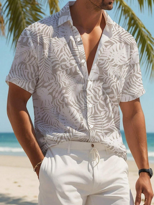 Dauomo Men's Tropical Plant