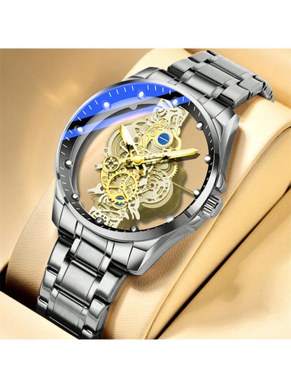 Men's Watch Silver Stainless Steel