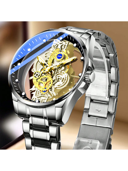 Men's Watch Silver Stainless Steel