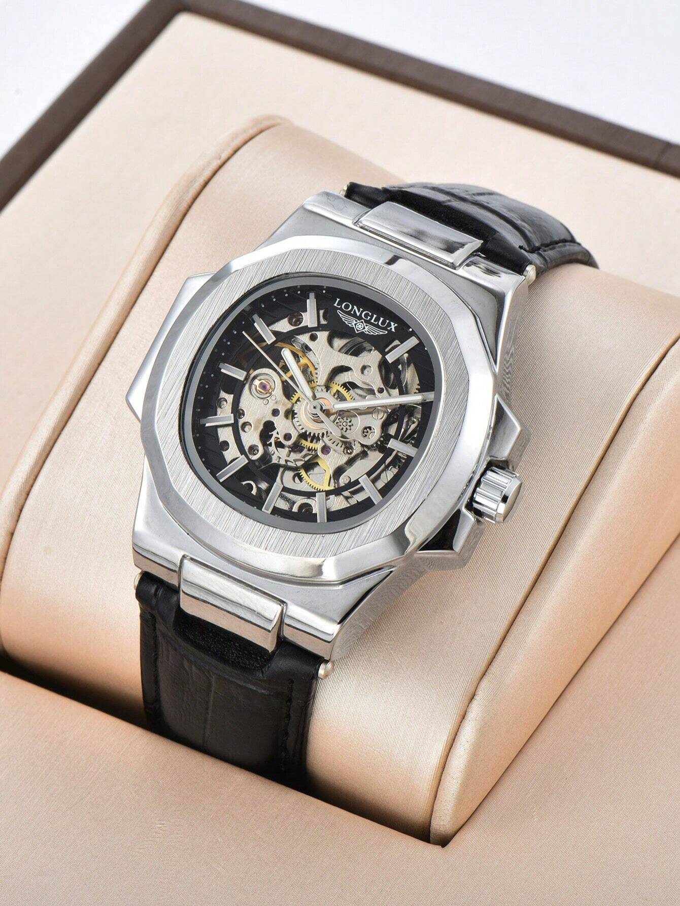 Men Water Resistant Mechanical Watch