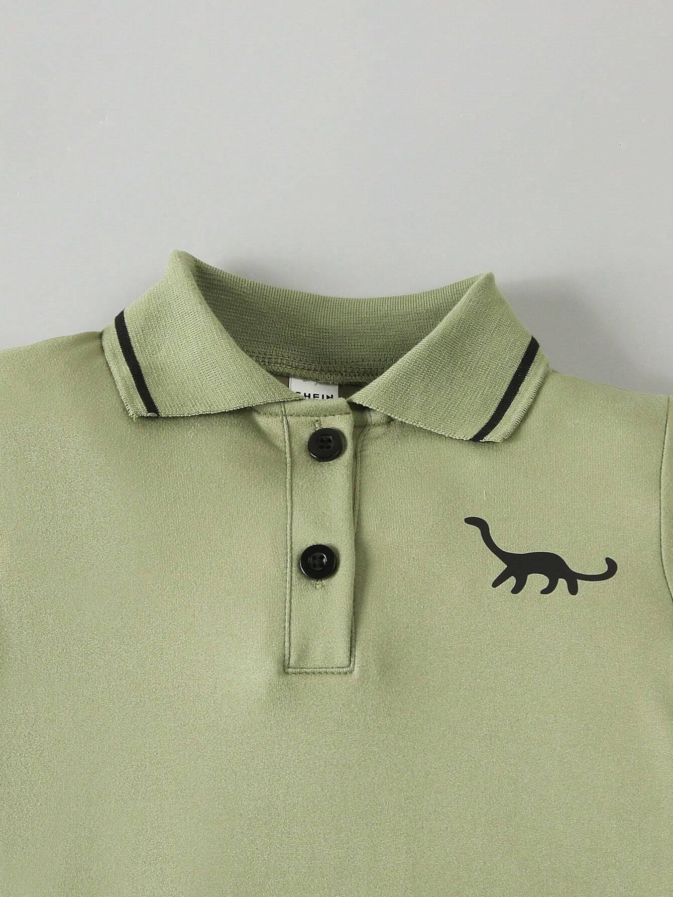 2pcs Young Boy Summer Outfit Set