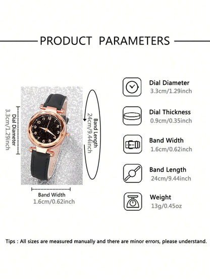 Wrist-Band Watch And Bracelet