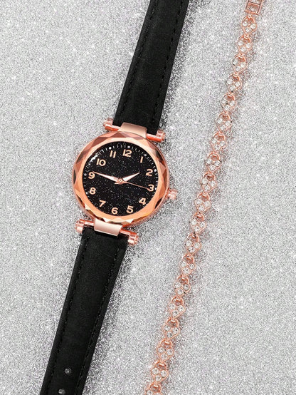 Wrist-Band Watch And Bracelet