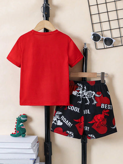 Toddler Boys' Print Top & Bottoms