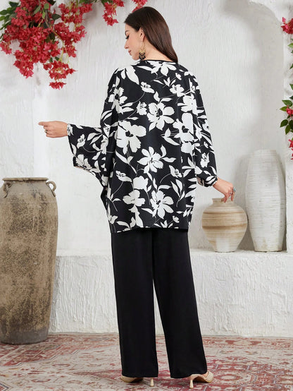 Casual Contrasting Color Block Dress