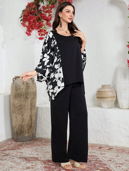 Casual Contrasting Color Block Dress