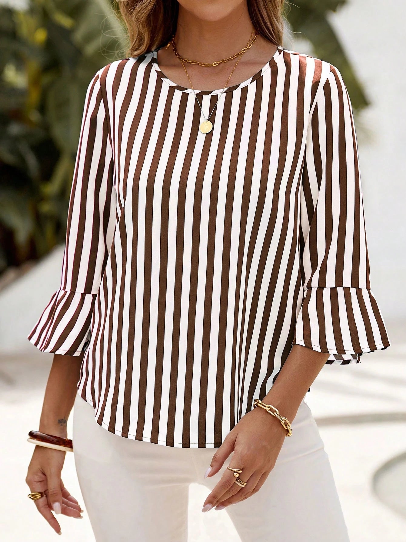Crew Neck Basic Shirt