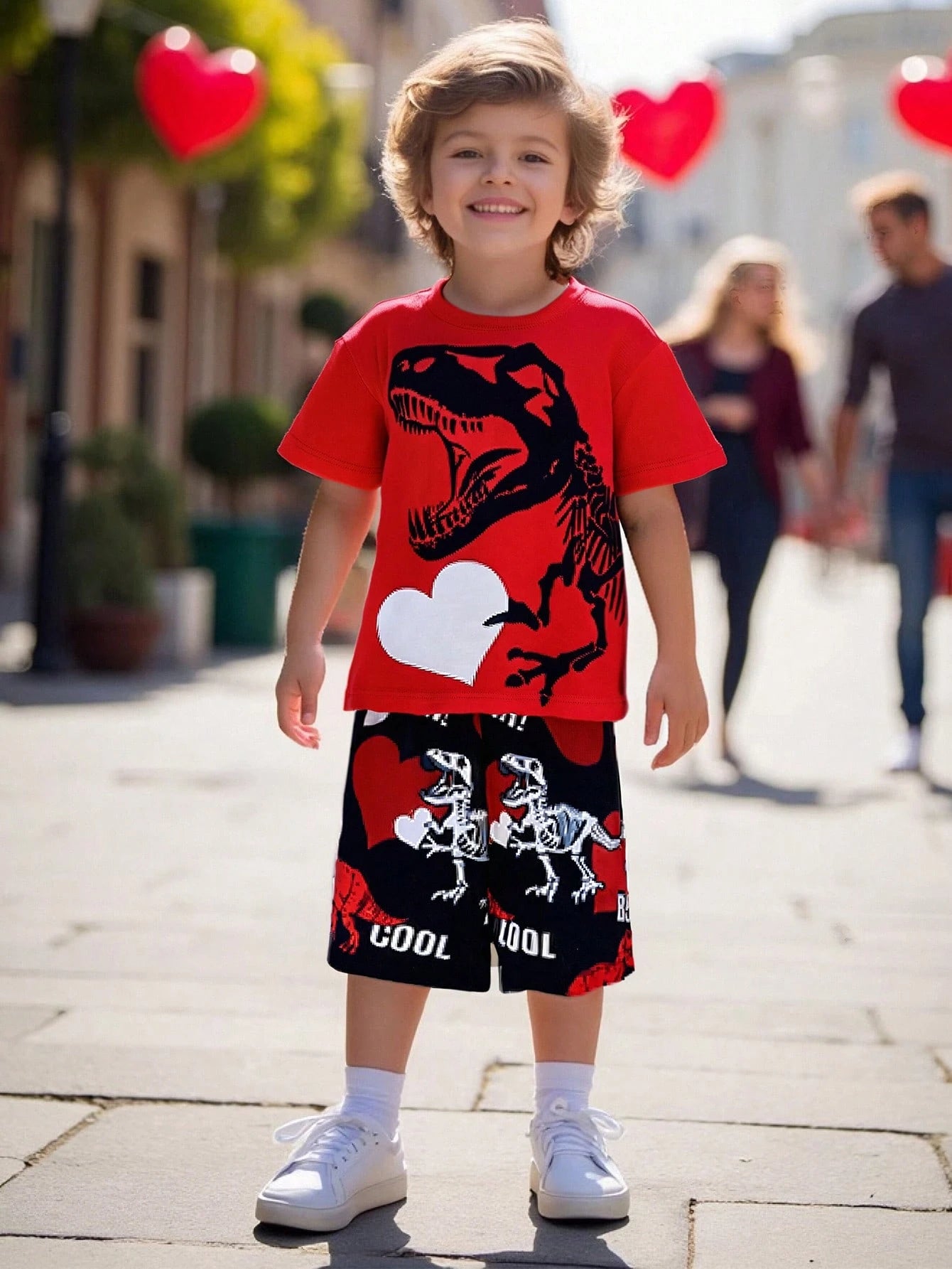 Toddler Boys' Print Top & Bottoms