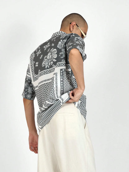 Hawaiian Print Summer Shirt